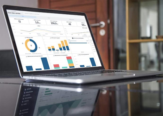 ecran logiciel myreport